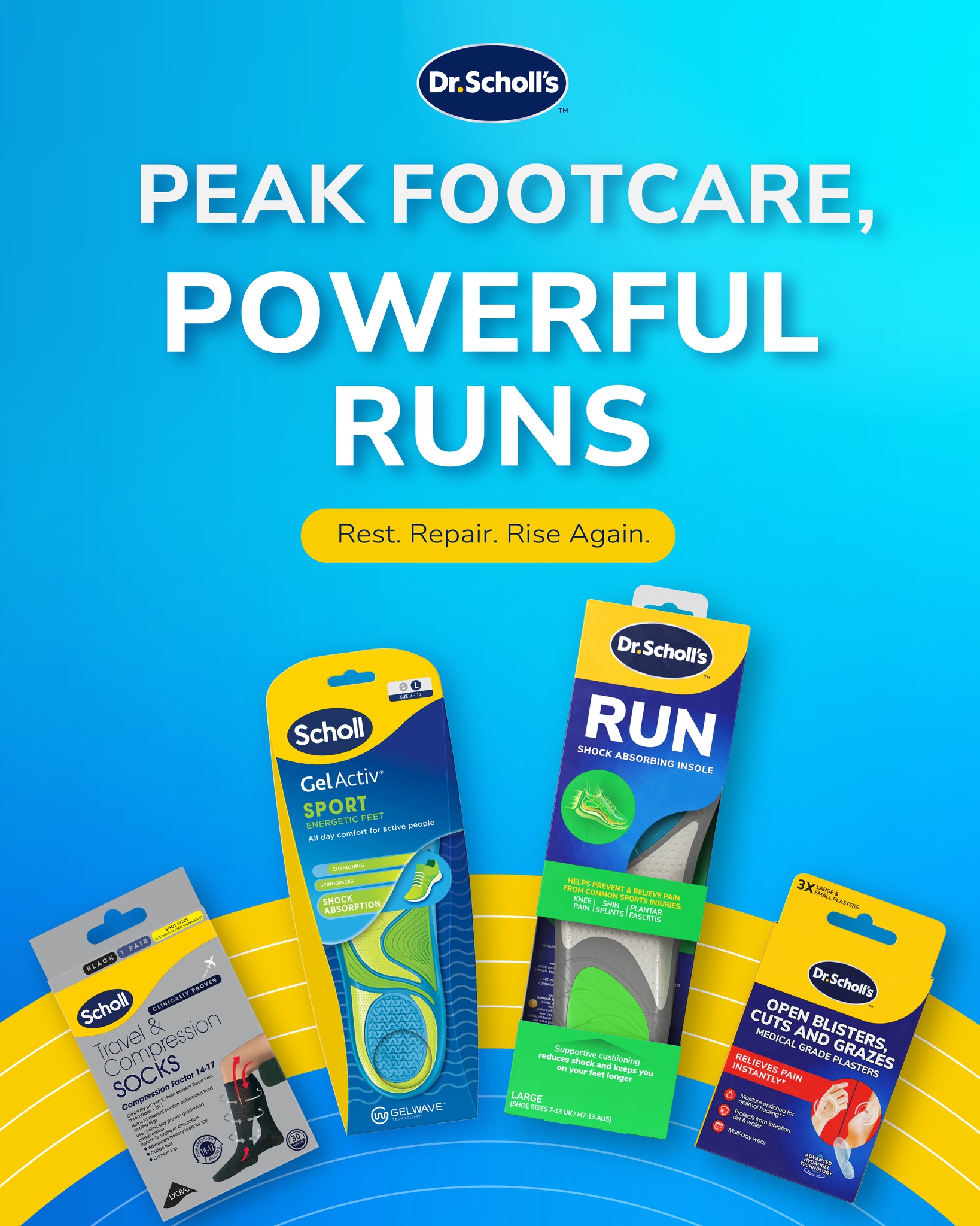 Melbourne - Peak footcare, powerful runs From training to race day ...