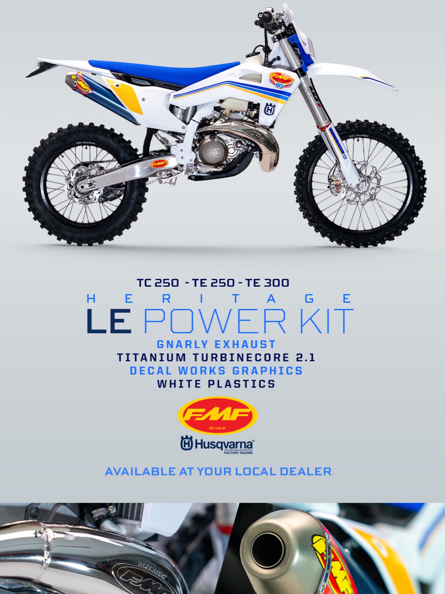Hiflo Oil Filter & Air Filter Service Kit For Husqvarna FC350 2016-2020 6 thumbnail image