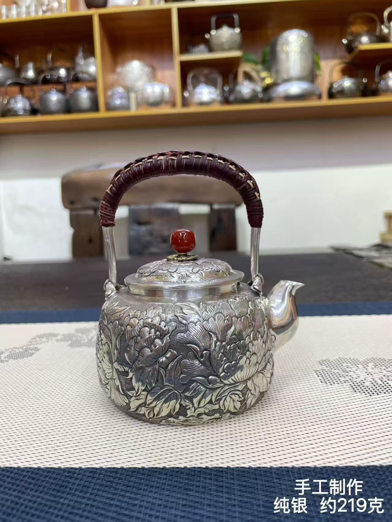 📣【佩佩主播｜手工純銀茶壺臻品】 📅 1月5 日（星期一）20:00 – 24:00