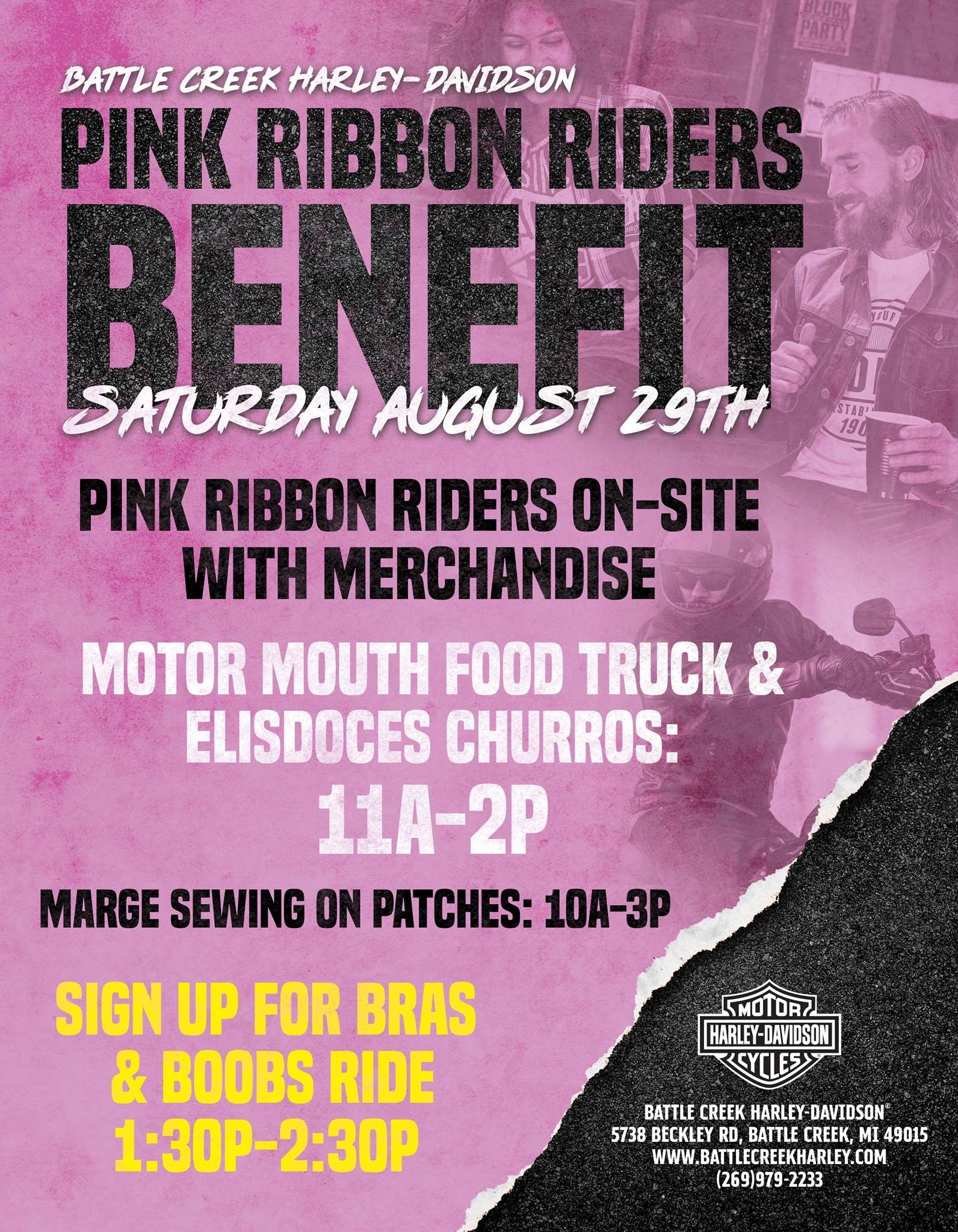 Pink Ribbon Riders Benefit