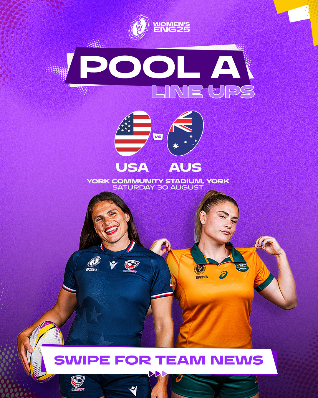 Rugby World Cup - Lineups locked in Here’s how USA 🇺🇸... | Facebook