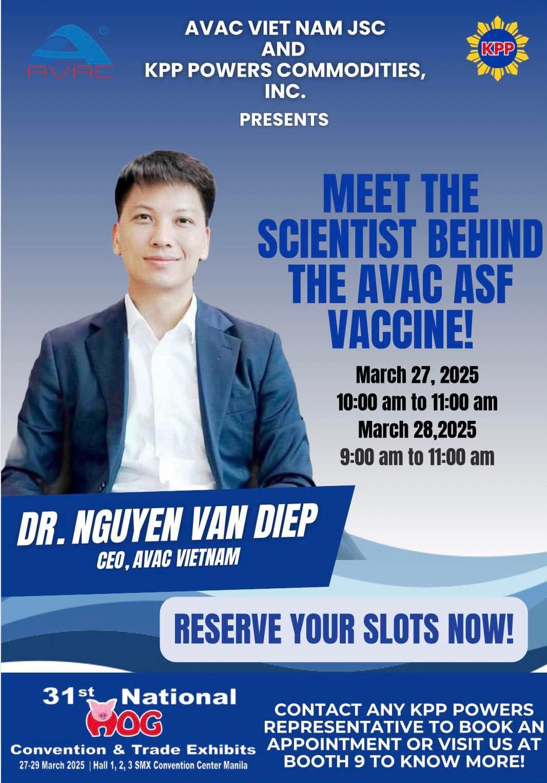 KPP - Meet the INVENTOR of the AVAC ASF Vaccine and learn more about ...