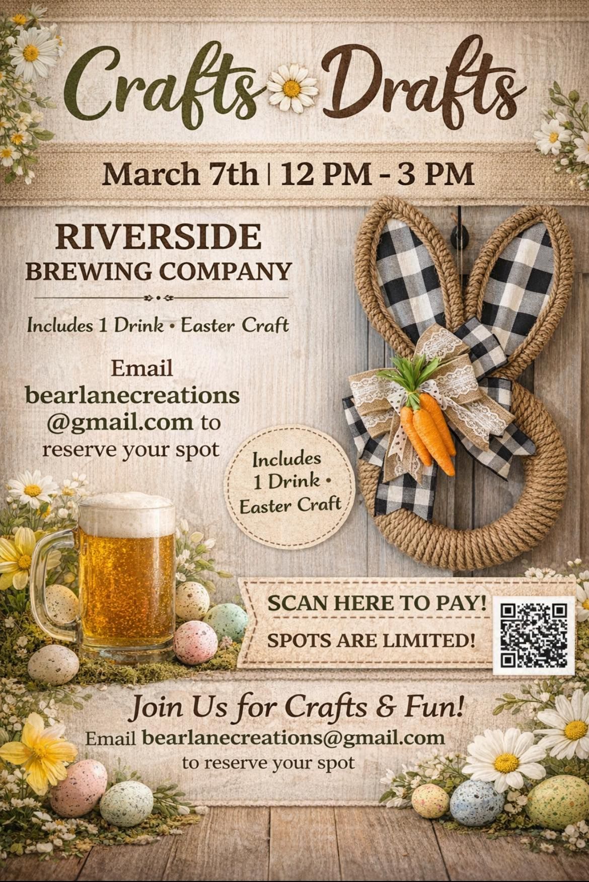 Riverside Brewing Crafts and Drafts (SOLD OUT!!!)