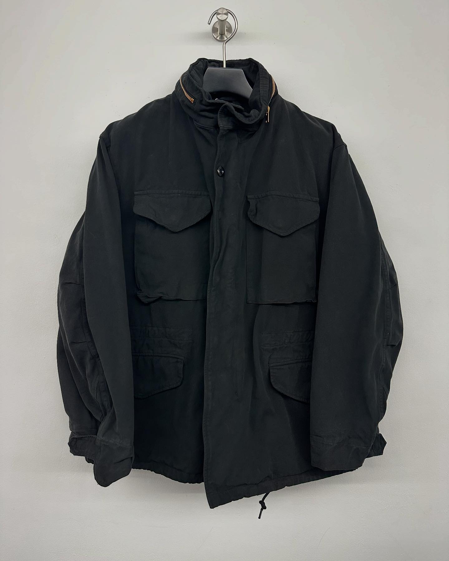 kink - [sakae 1F / new arrival] COMOLI 製品染 M65 color : Black 