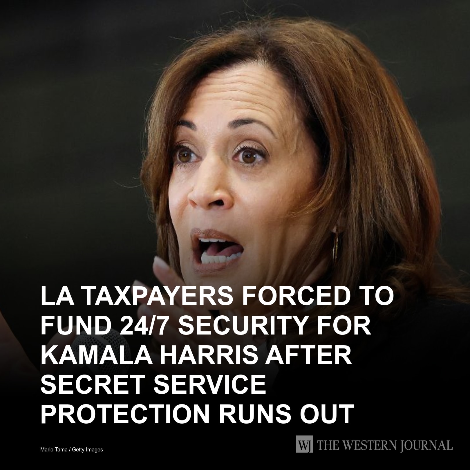 The Western - Trump recently cancelled Kamala Harris' Secret Service ...