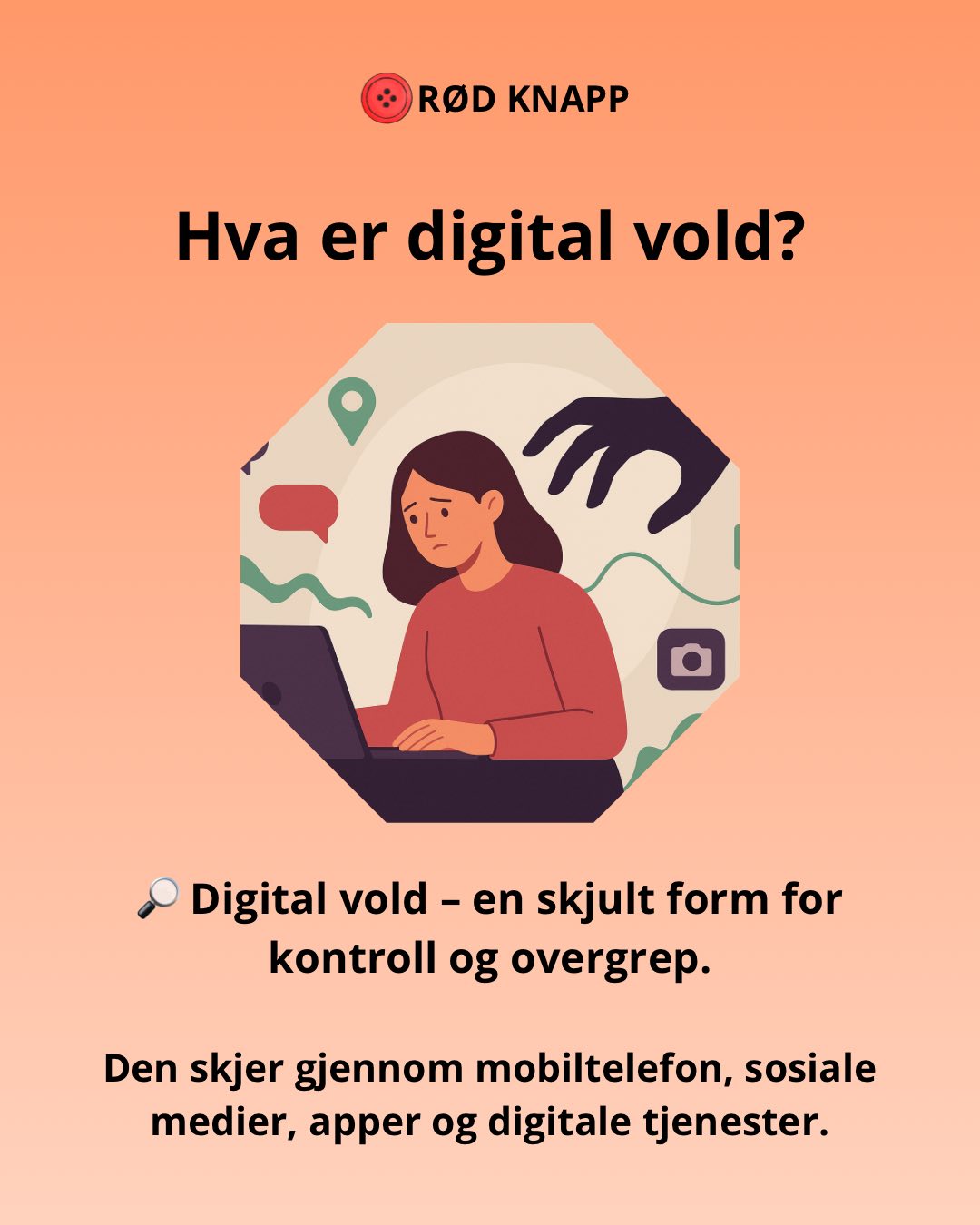 Rød Knapp - Stopp vold mot kvinner