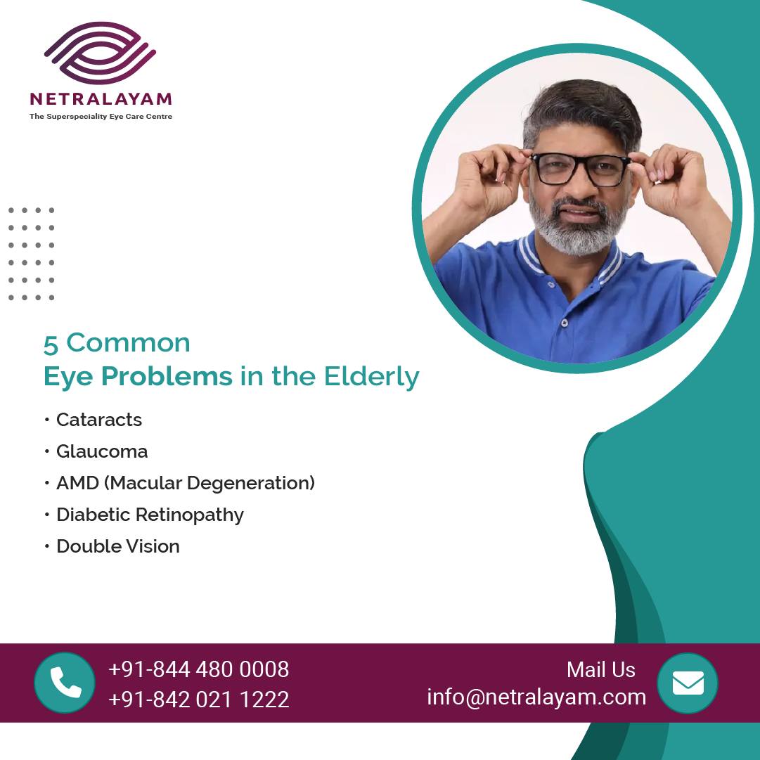 Netralayam- - 5 Common Eye Problems in the Elderly Cataracts, Glaucoma ...