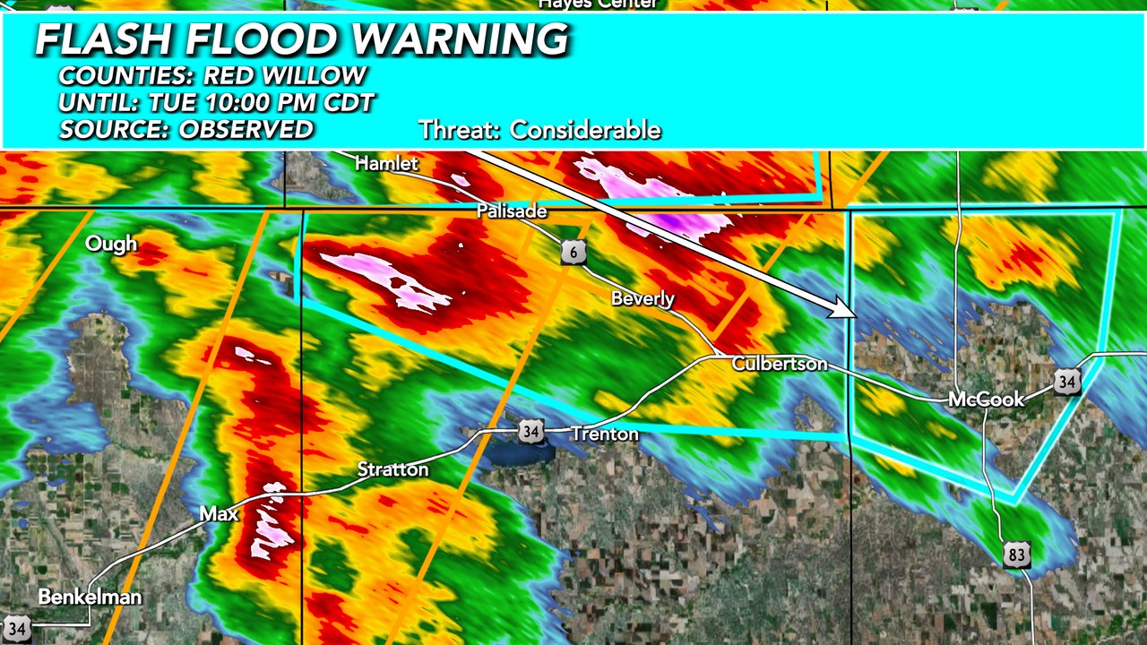 KNOP News 2 - A Flash Flood Warning has been issued for... | Facebook