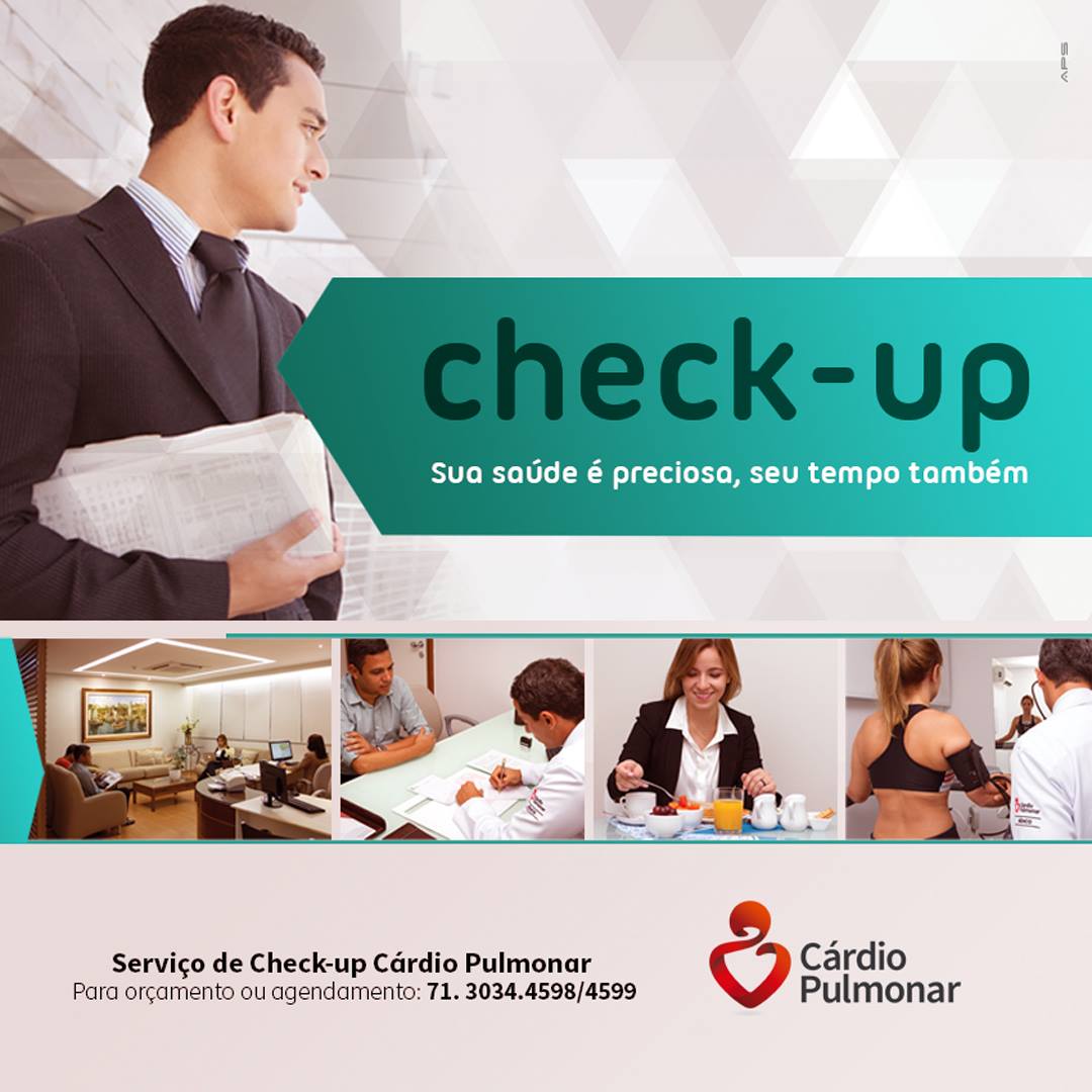 Cárdio Pulmonar - Conheça o Serviço de Check-up do Cárdio... | Facebook