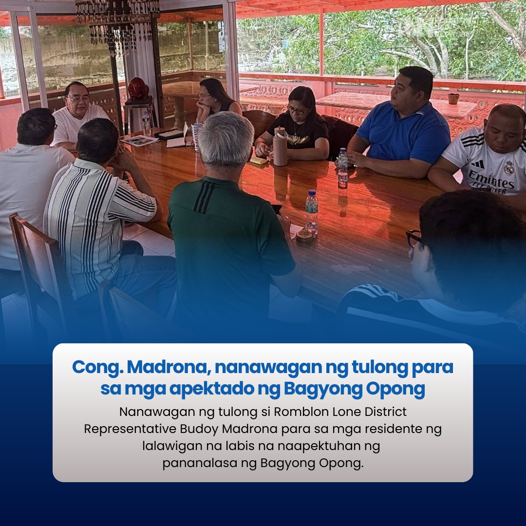 Romblon - Ayon kay Madrona, nananatiling malubha ang sitwasyon sa ...