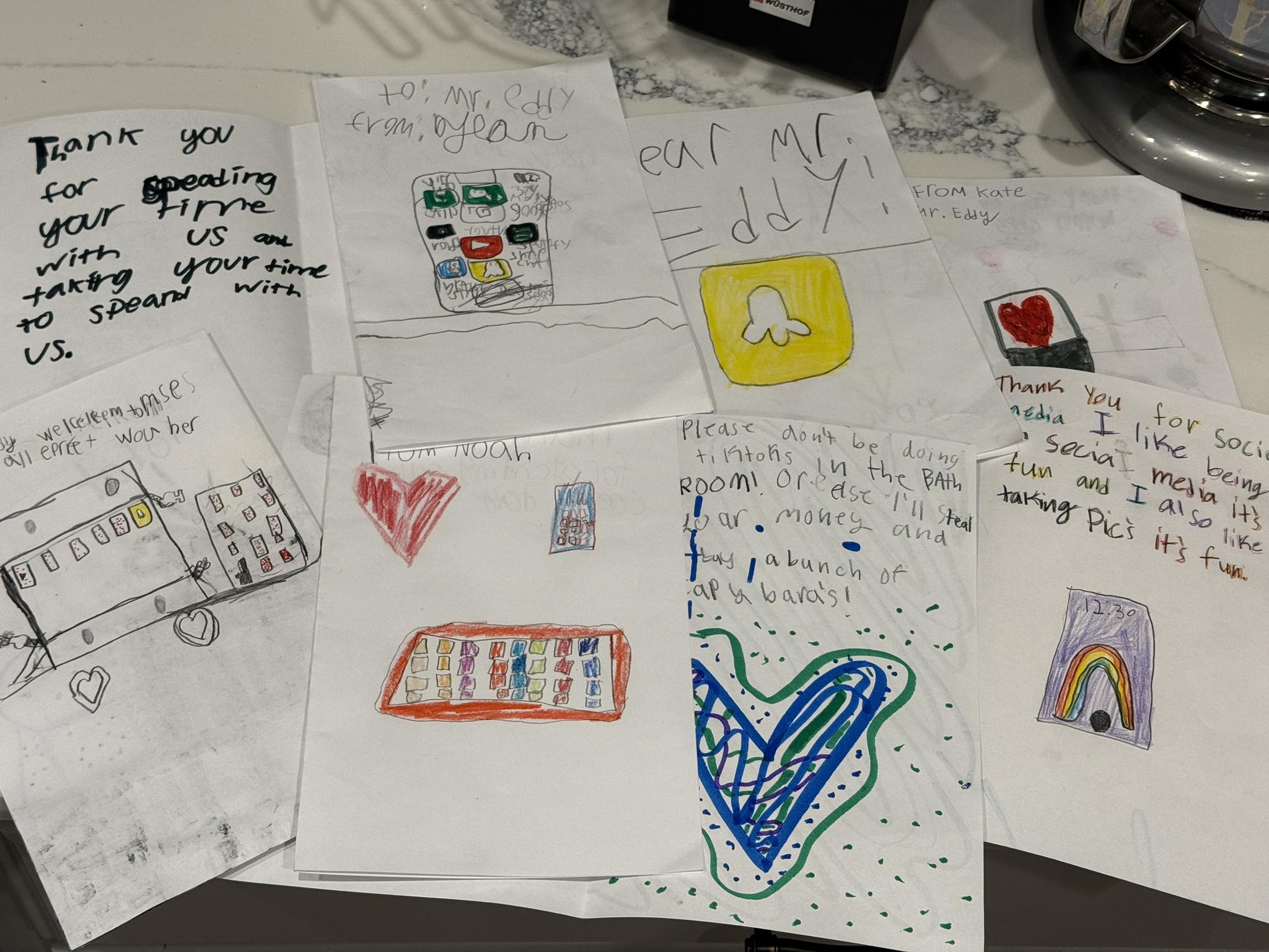 Wichita - Finally got around to reading the handwritten letters from ...