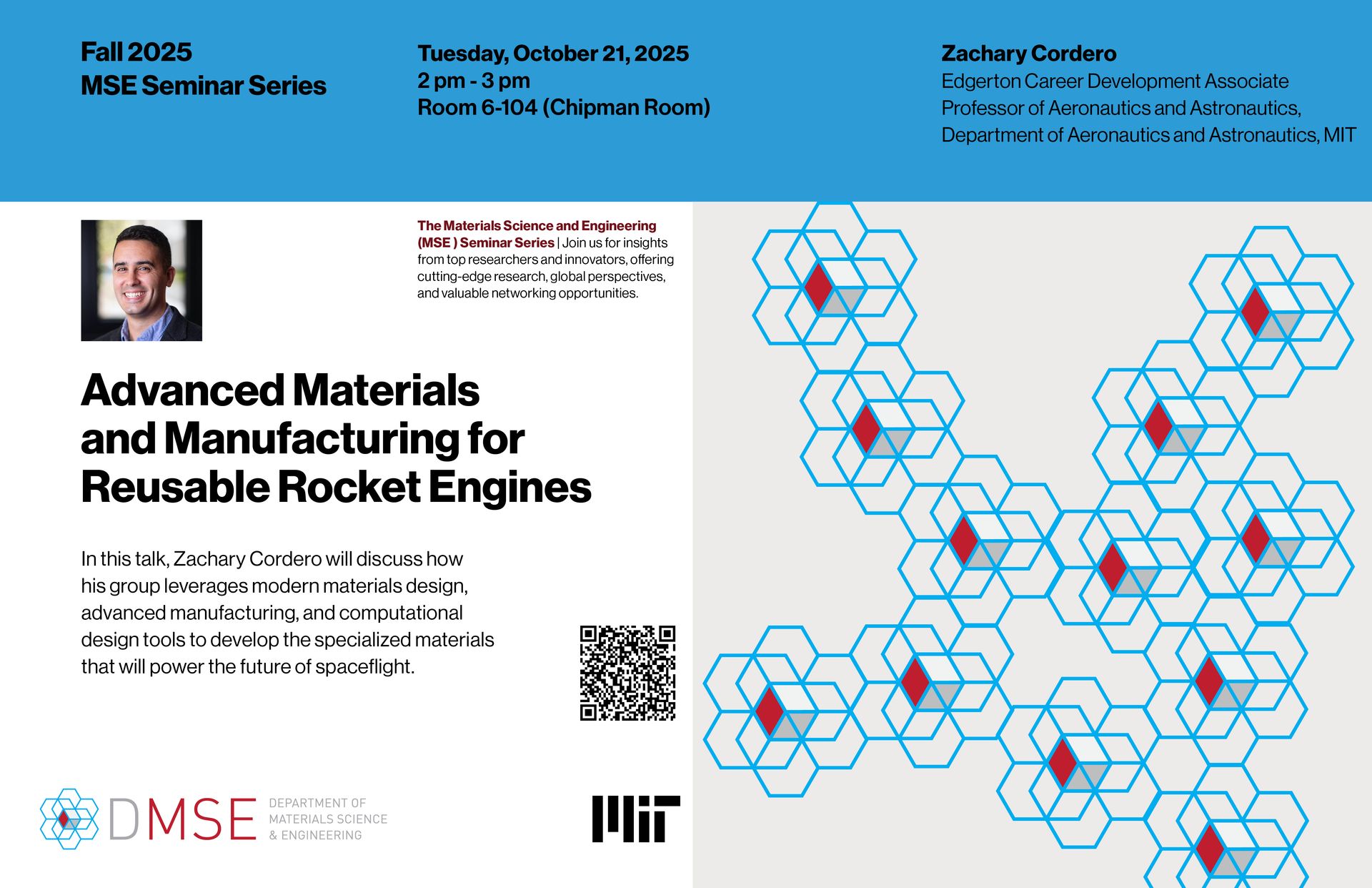 Upcoming MSE Seminar Series will be given by Associate Professor ...