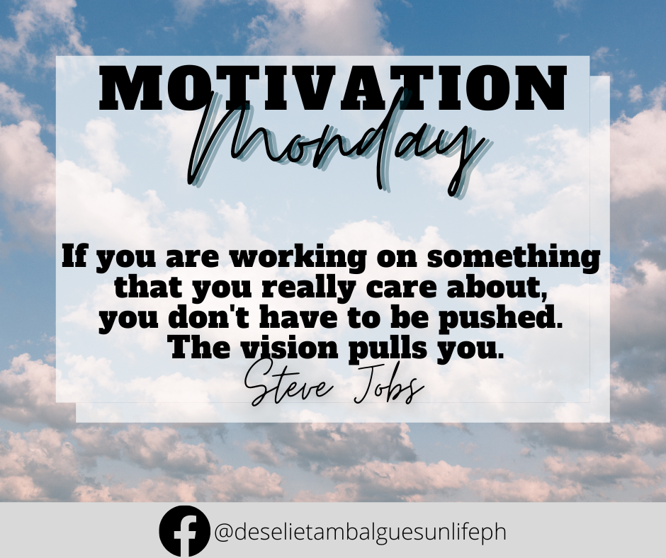 MONDAY MOTIVATION! :) Ask yourself, 