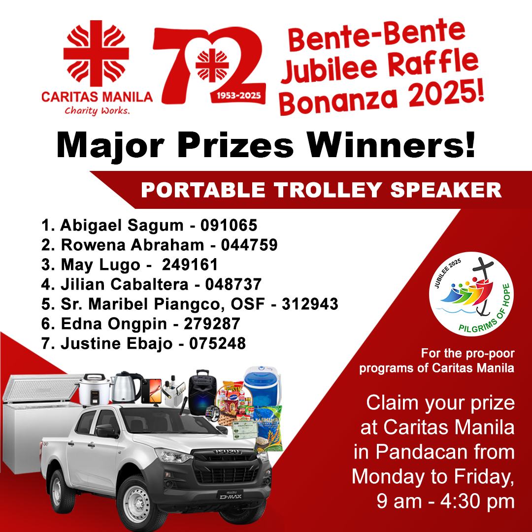 Caritas Manila - Sa mga hindi pa nag-claim ng Bente-Bente... | Facebook