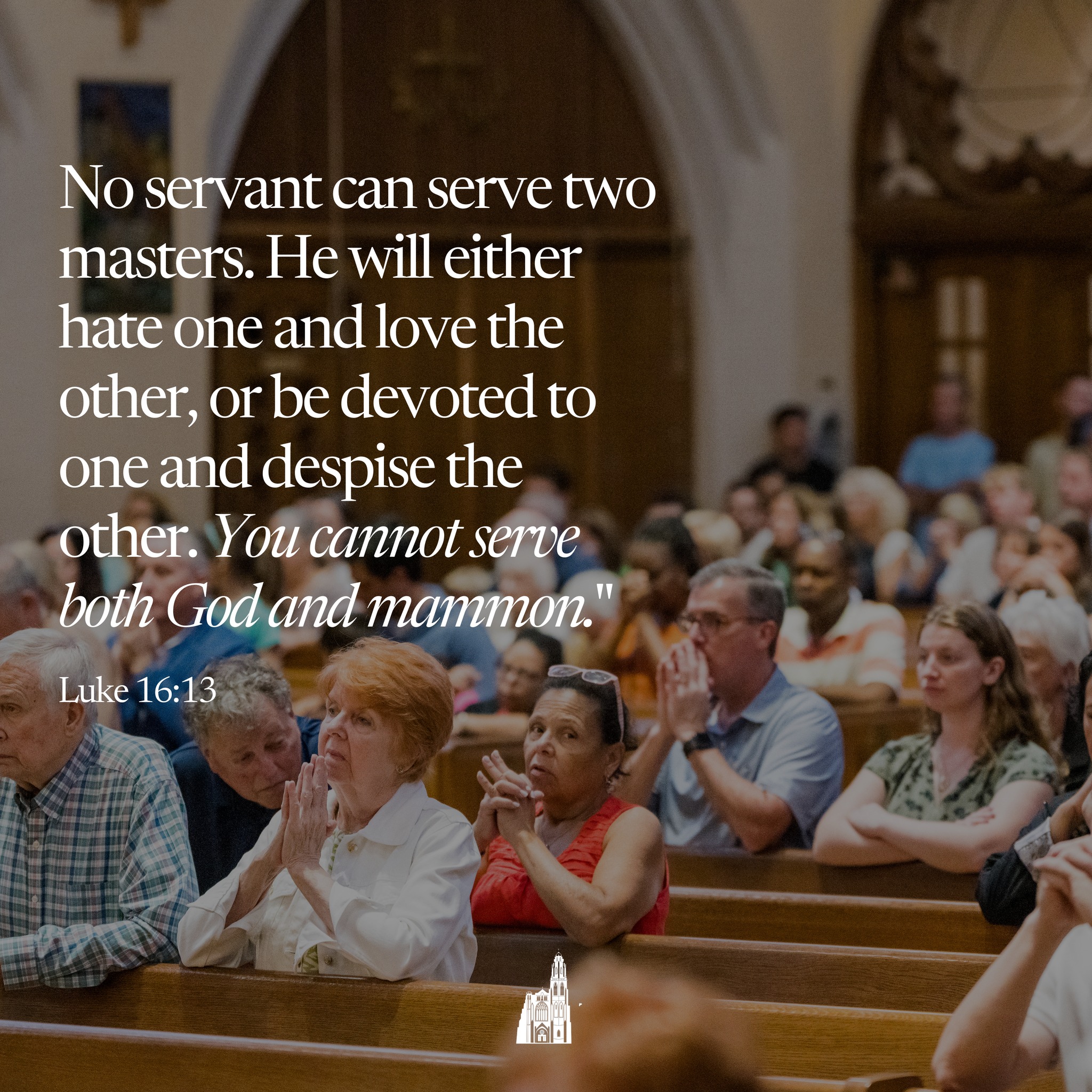 At the end of today's Gospel,... - The Cathedral of St. Agnes | Facebook