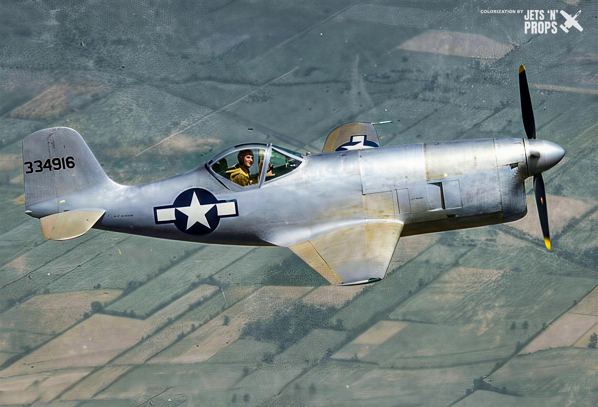 Jets 'n' Props - The Bell XP-77 was a WWII U.S.... | Facebook