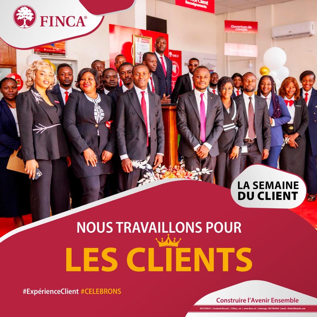 FINCA RD Congo - Le Mois du Client 2025 est officiellement... | Facebook