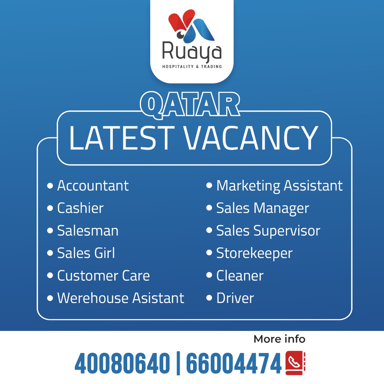 Ruaya Hospitality & Trading | Doha