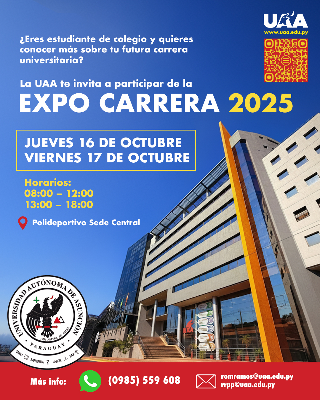 🎓 Expo Carrera... - Universidad Autónoma de Asunción (UAA) | Facebook