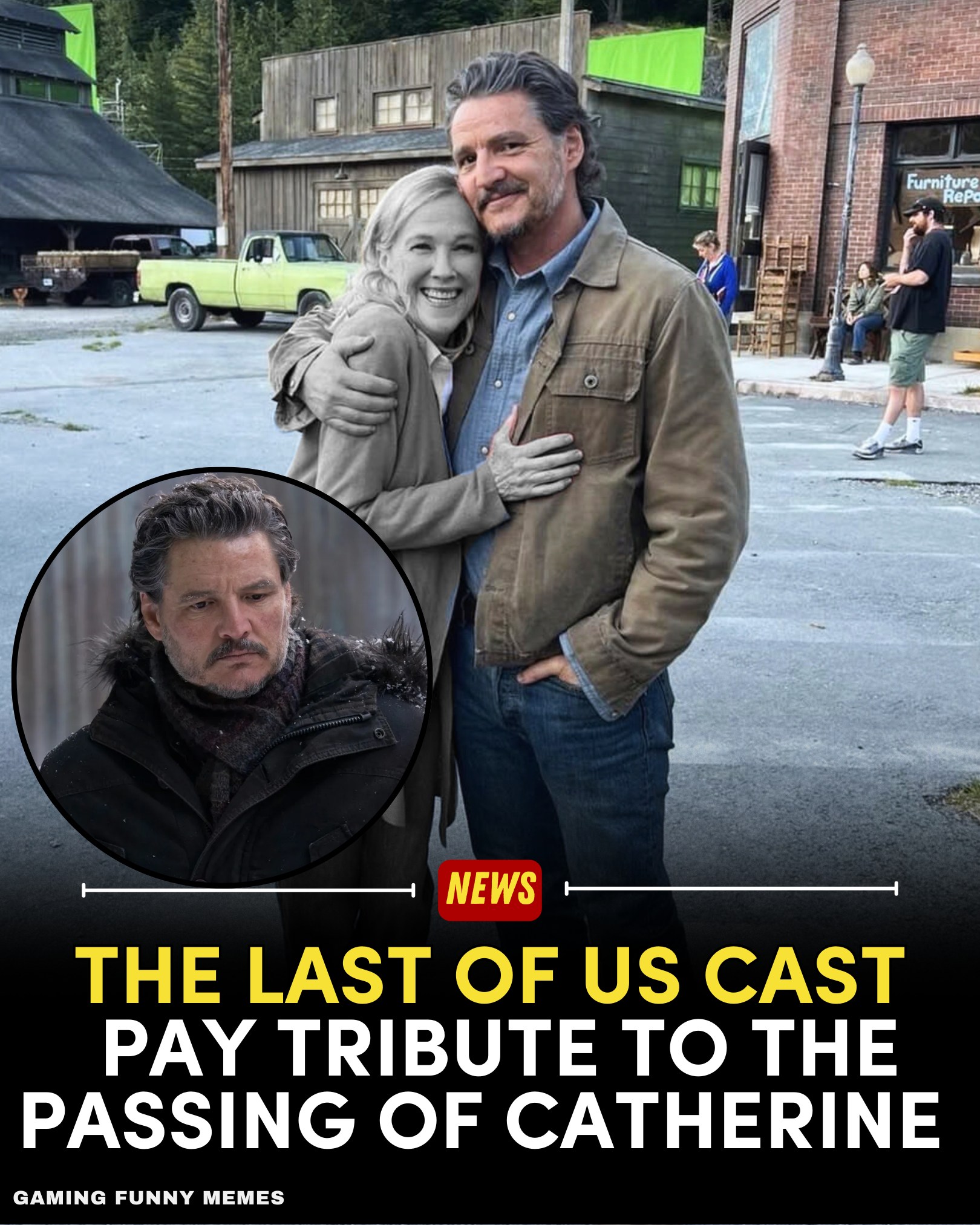 SAD NEWS: Pedro Pascal pays tribute... - Gaming funny memes | Facebook