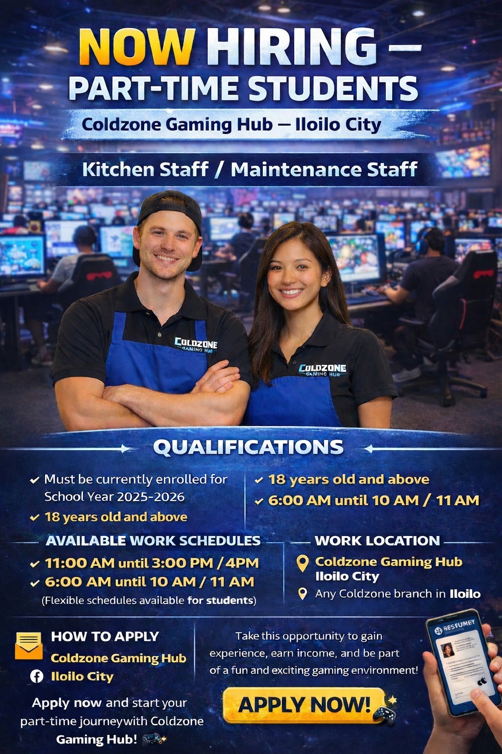Coldzone Gaming Hub Main Branch | Iloilo City