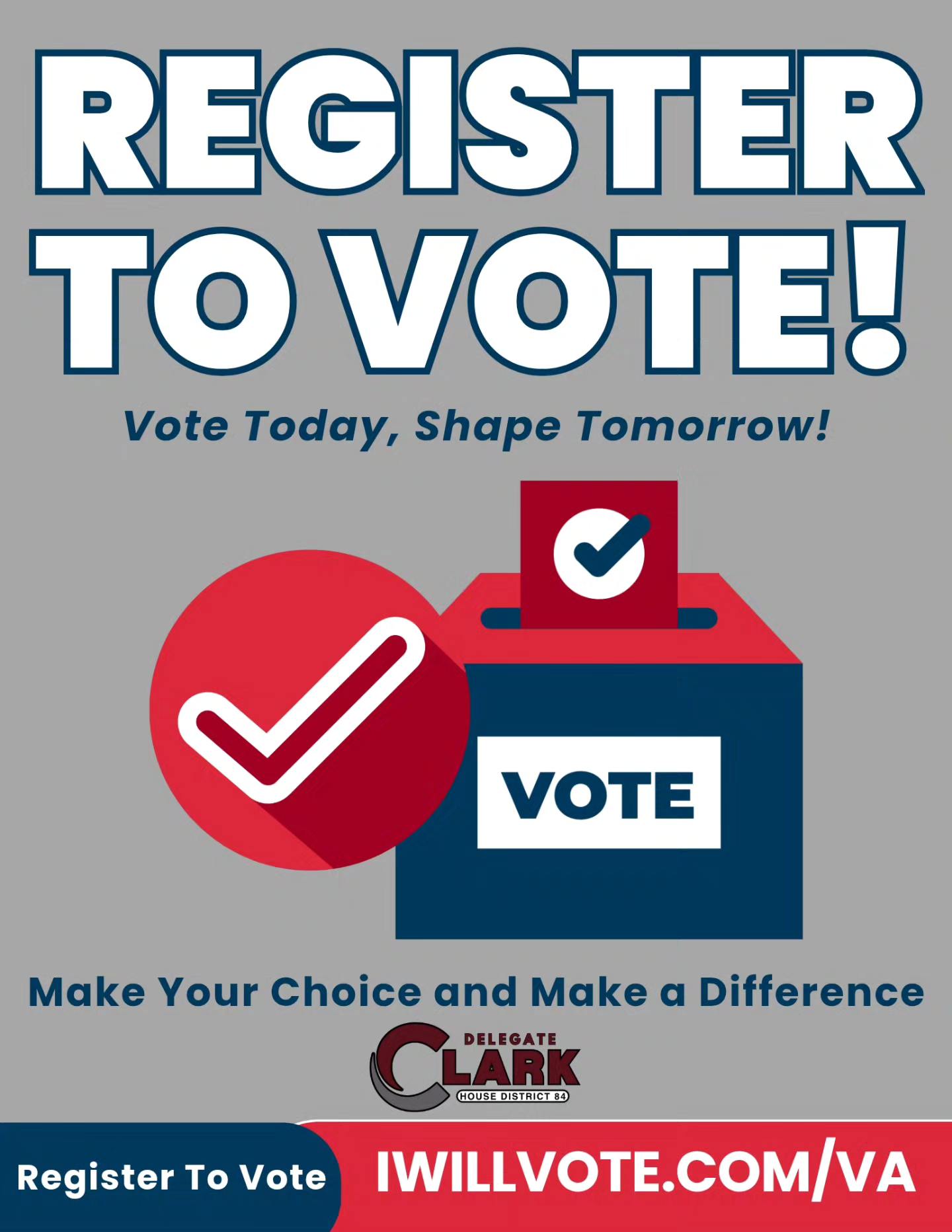 🖤 Your voice is your power. Your vote... - Clark for Delegate | Facebook