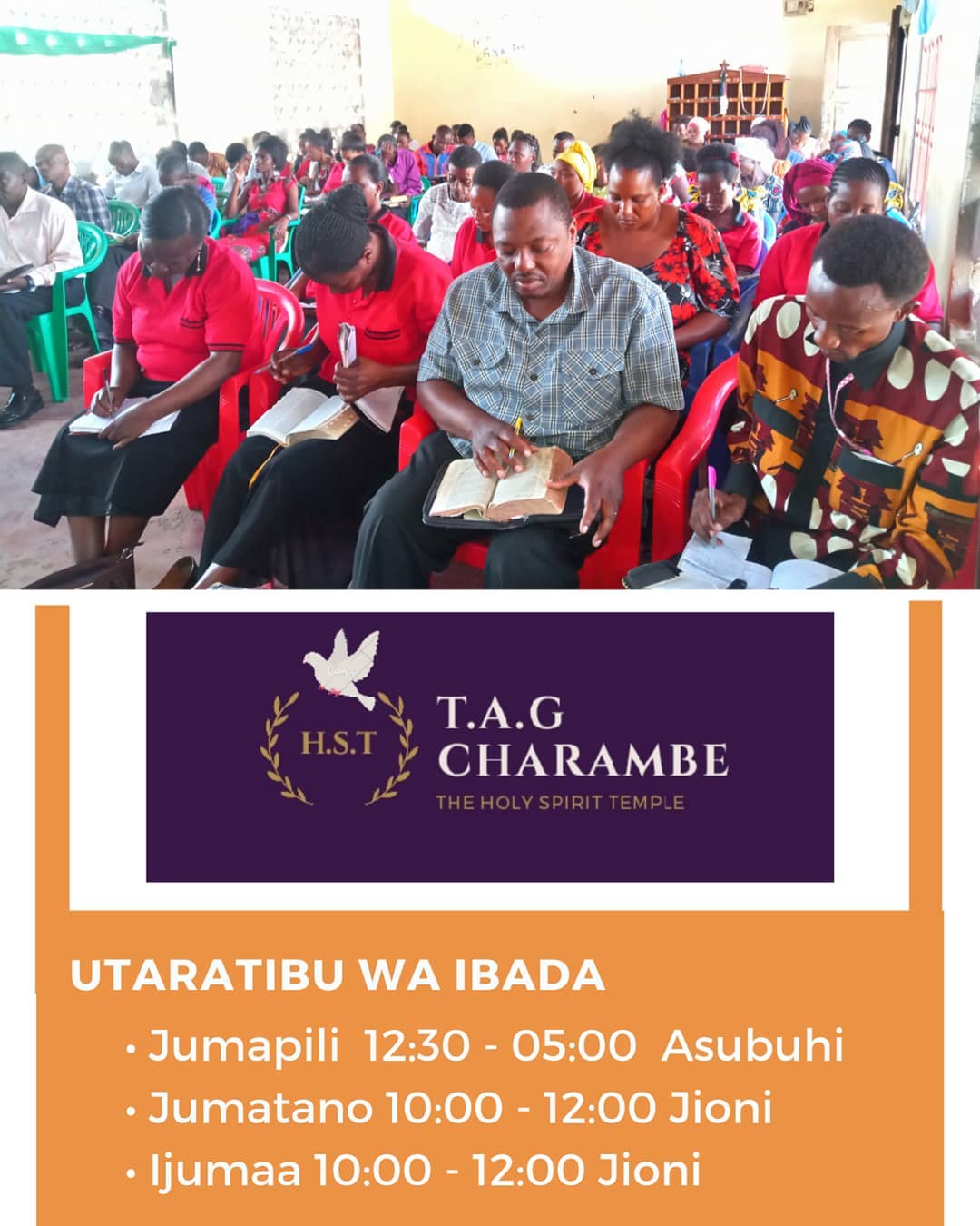 t.a.g_charambe - Karibu sana @t.a.g_charambe mtu wa mungu tuabudu ...
