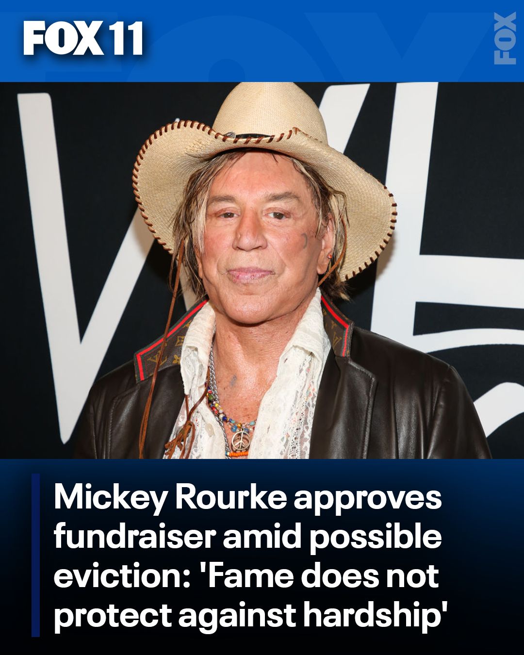 FOX - Mickey Rourke is turning to his fans for help as he faces being ...