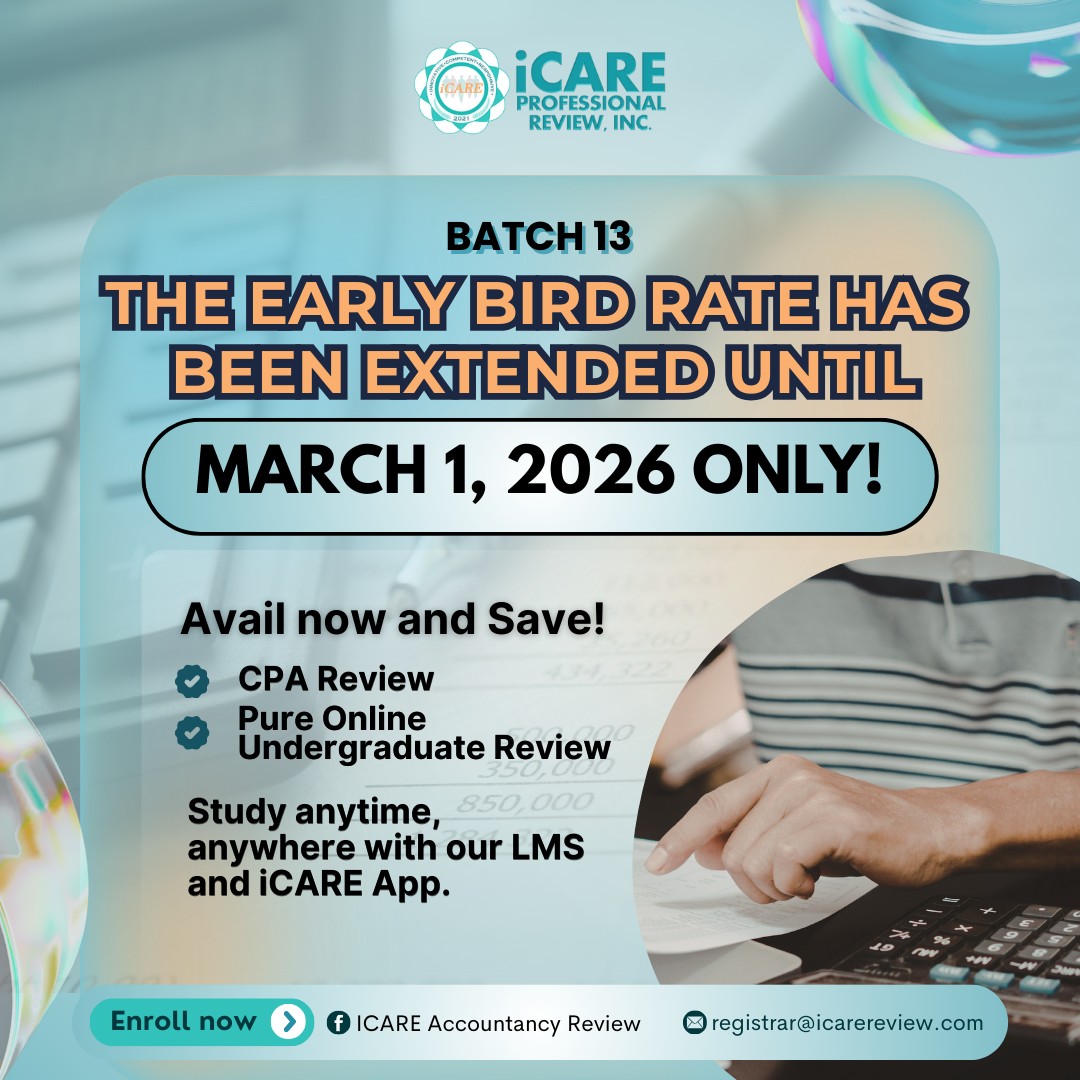 ICARE Accountancy Review added... - ICARE Accountancy Review