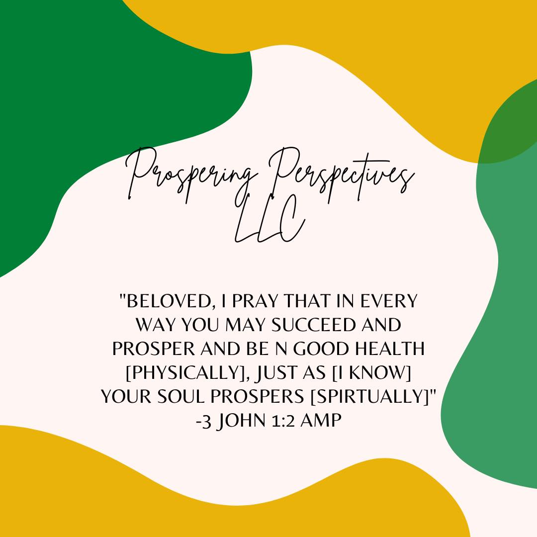 The Vision of God is also... - Prospering Perspectives LLC | Facebook