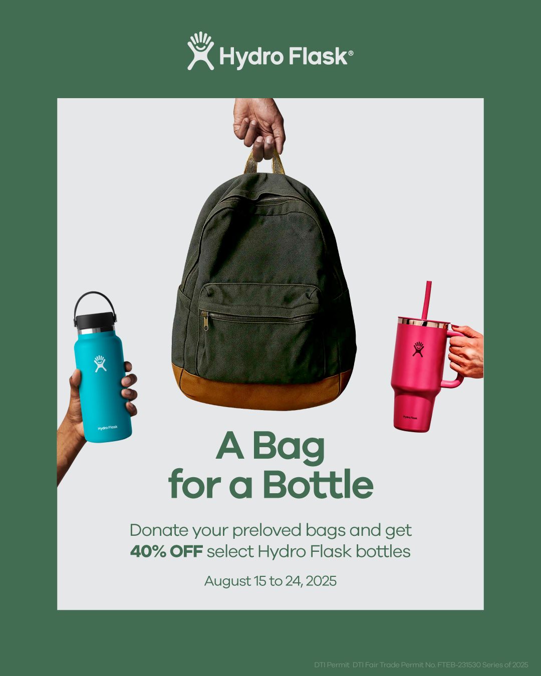 A swap that carries more than... - Hydro Flask Philippines | Facebook