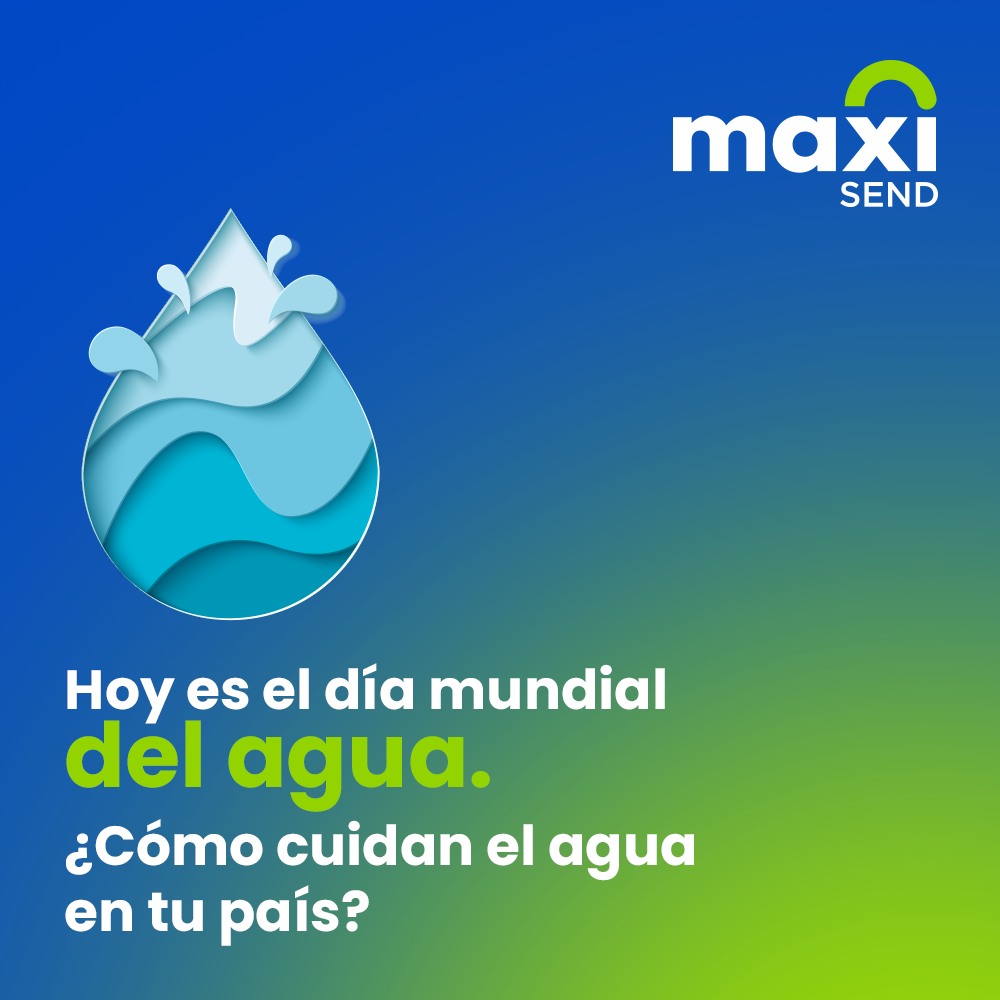 Maxisend - El agua es vida, es futuro, es bienestar. Hoy... | Facebook