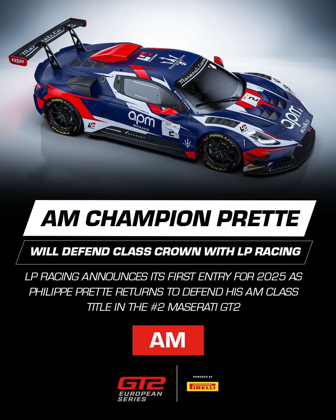 GT2 - 🚨 AM CHAMPION RETURNS 🚨 LP Racing announces a return with its ...