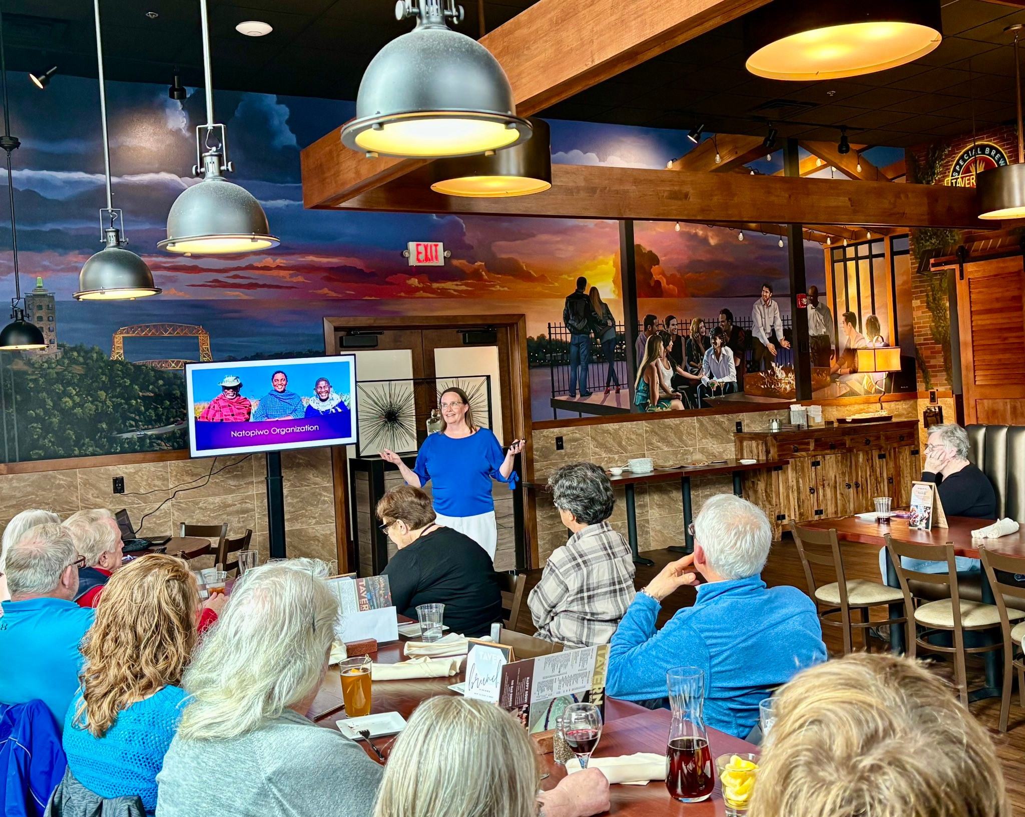 Duluth Superior ECO Rotary Club - 🍺Scott Soderberg and Jan Fournier ...