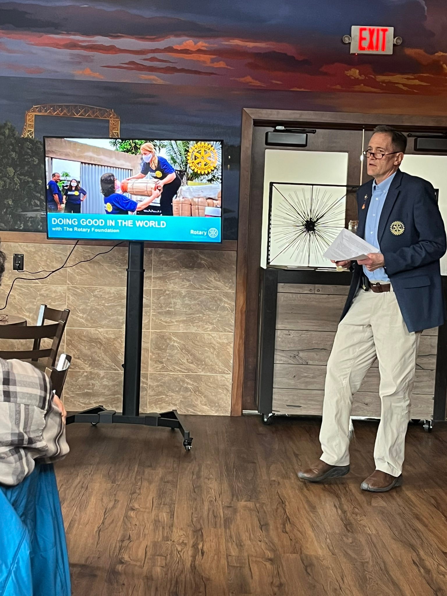 Duluth Superior ECO Rotary Club - 🍺Scott Soderberg and Jan Fournier ...