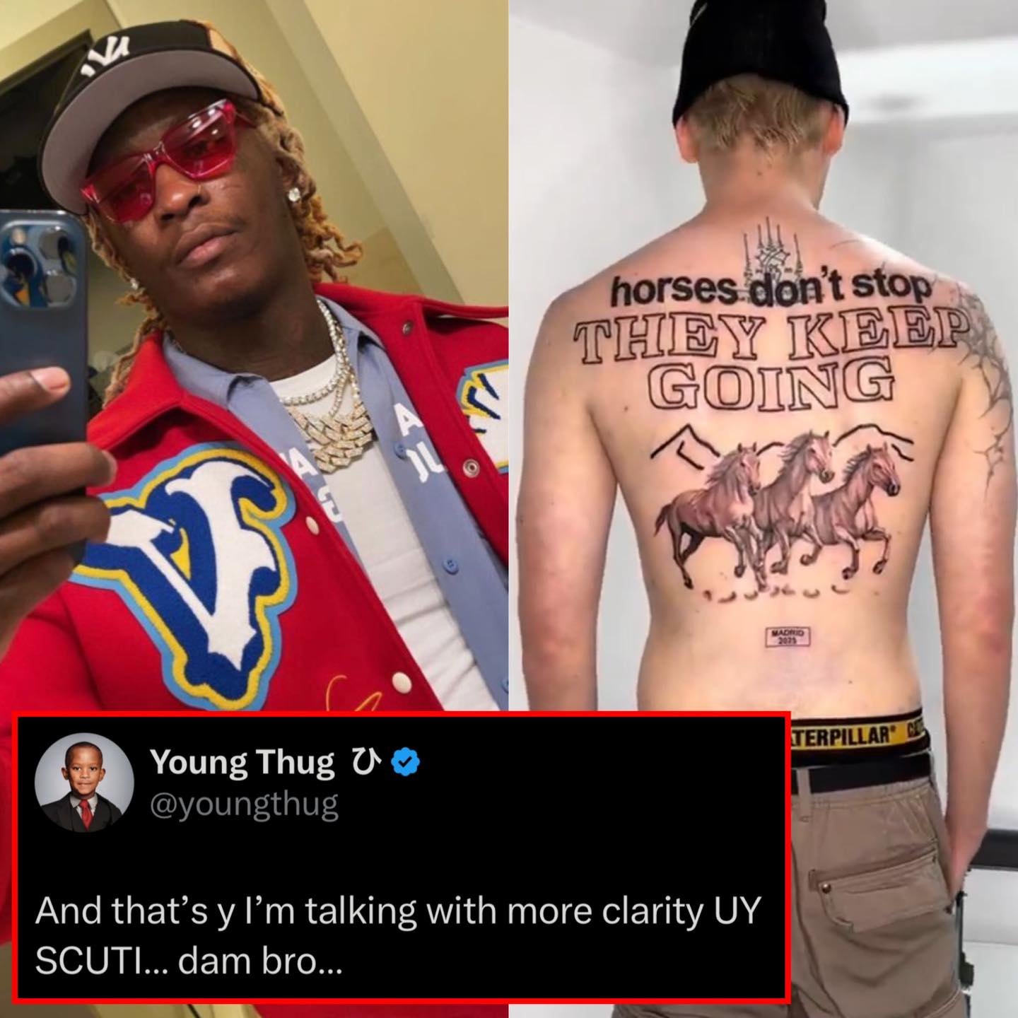Young Thug fan gets wrong 