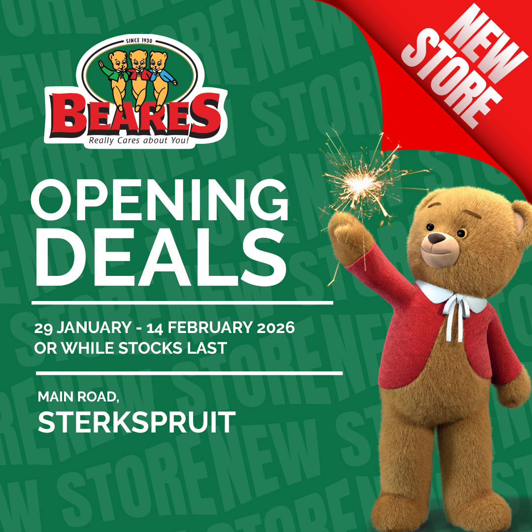 Beares - We’re bringing a new store to Sterkspruit. Our... | Facebook