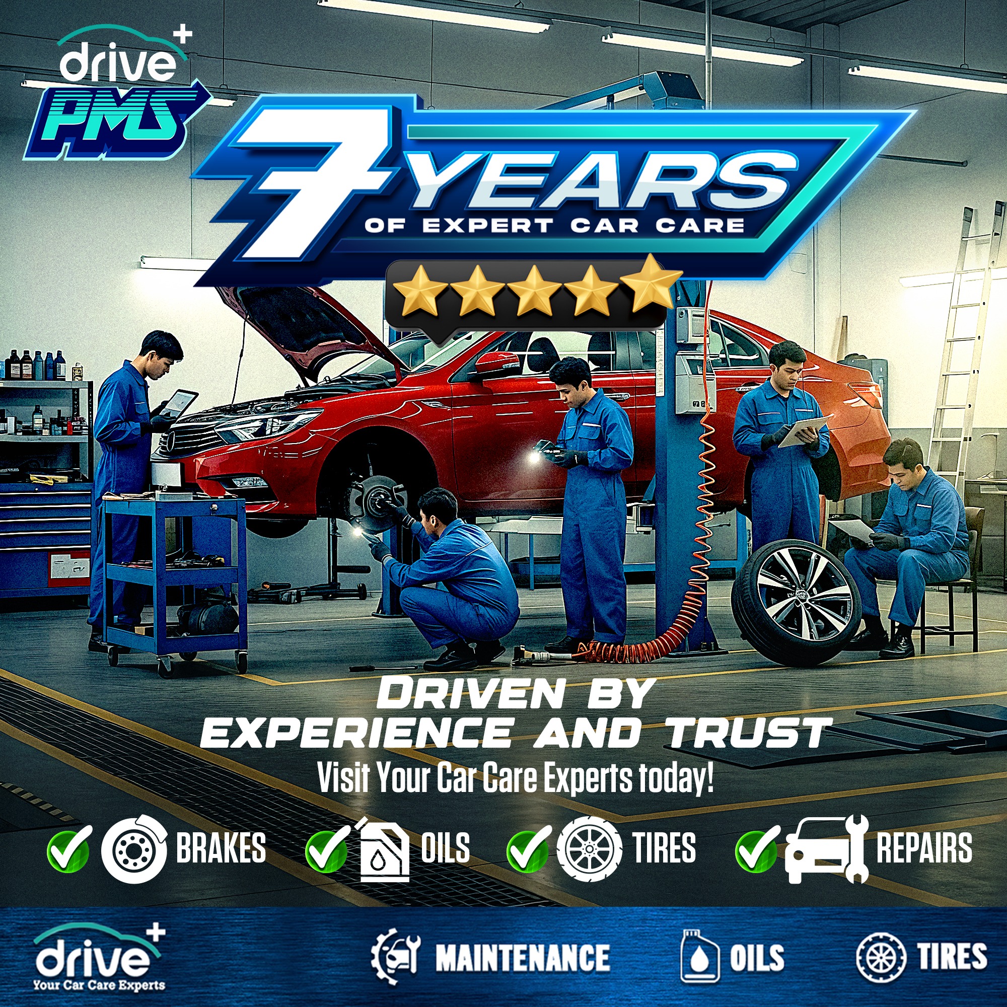 Drive+ - It's more than just service; it's a promise. 🚗 With ...