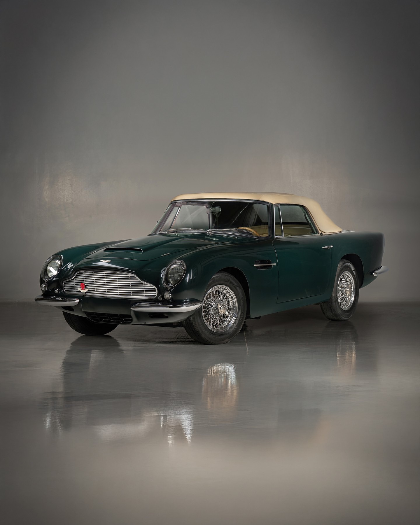 This glorious Aston Martin DB Short-Chassis Volante is going to be