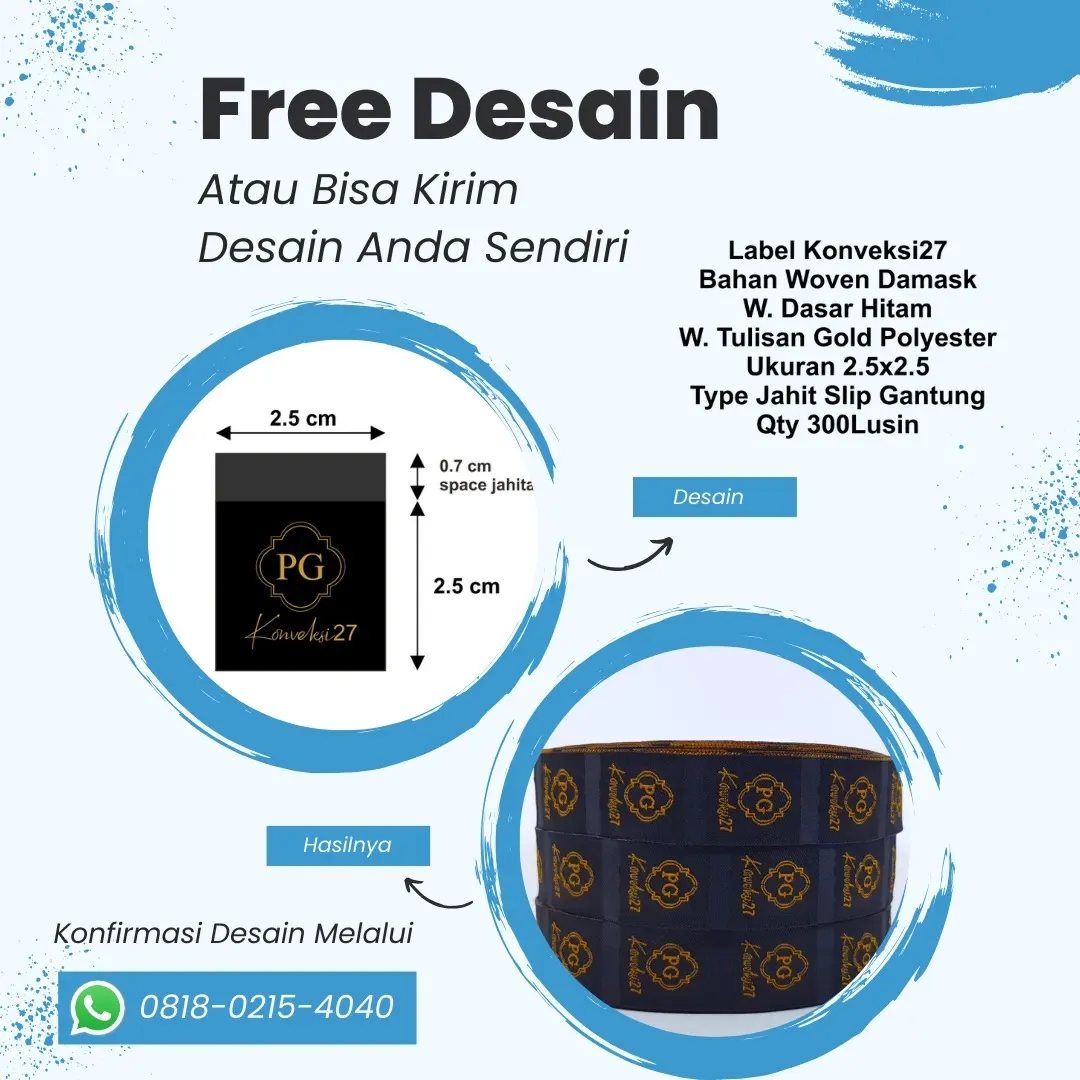Label Distro - Mau dibuatkan label? Agar produk anda lebih...