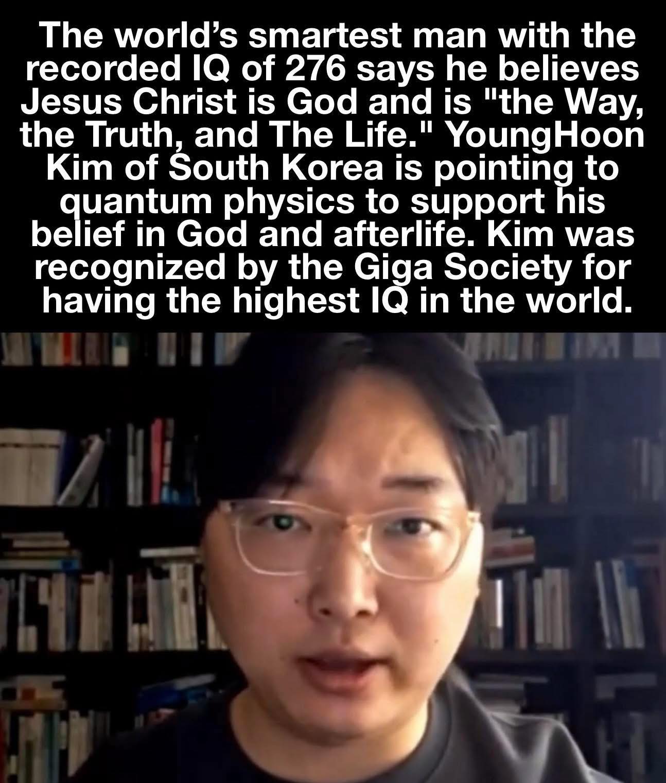 Robin - The smartest man in the world is a believer in Jesus Christ ...