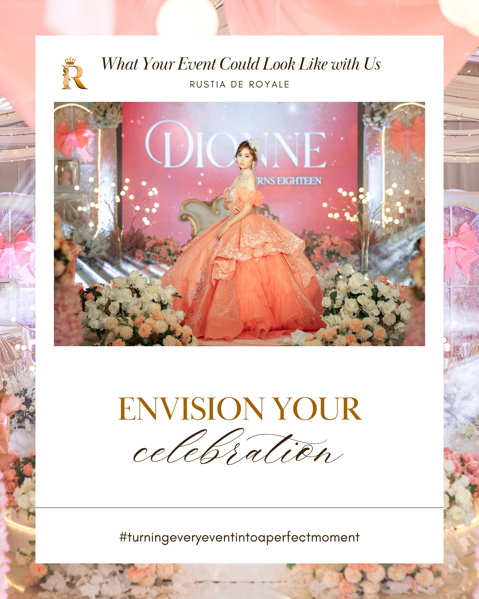The bloom of your... - Rustia De Royale Catering Services | Facebook