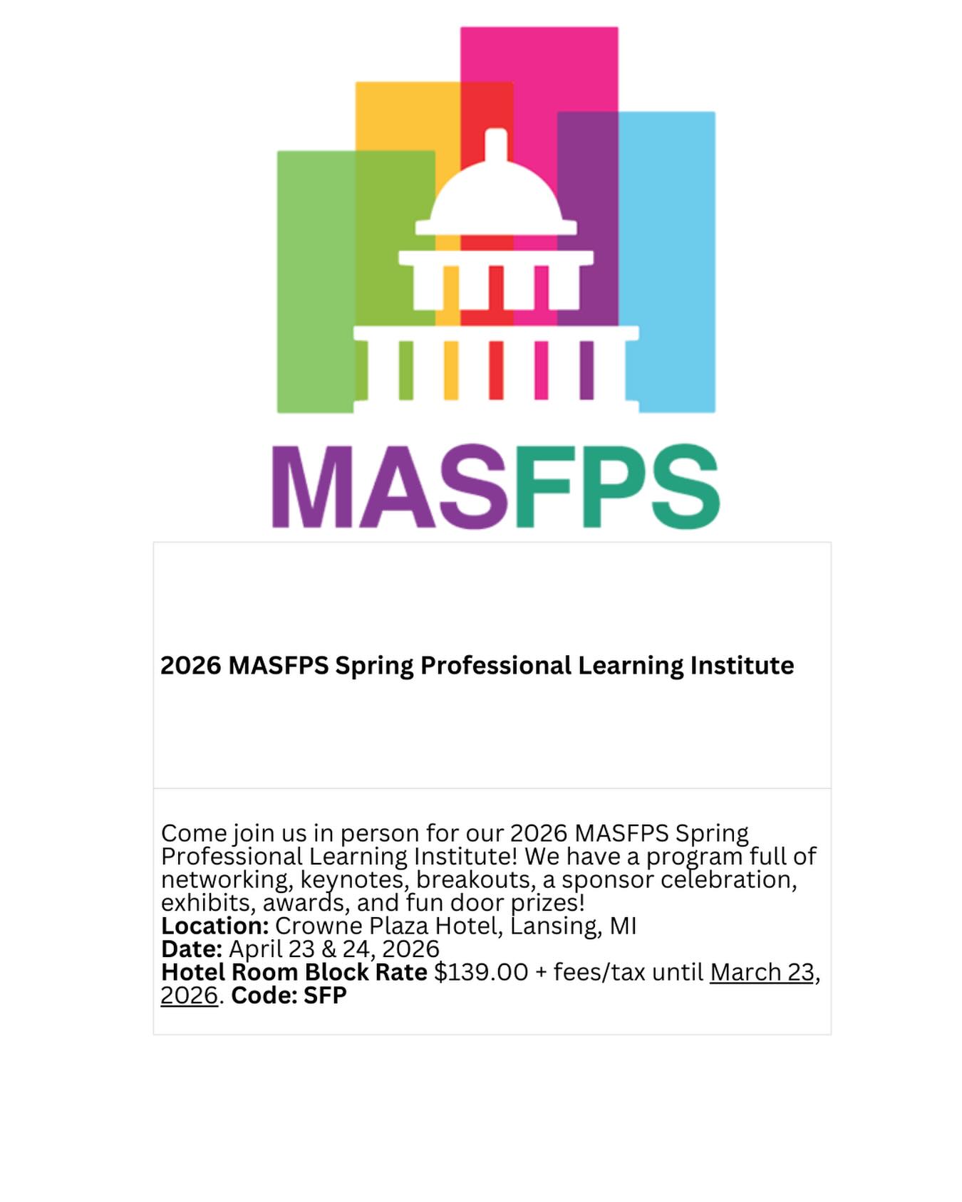 Michigan Association of State and Federal Program Specialists