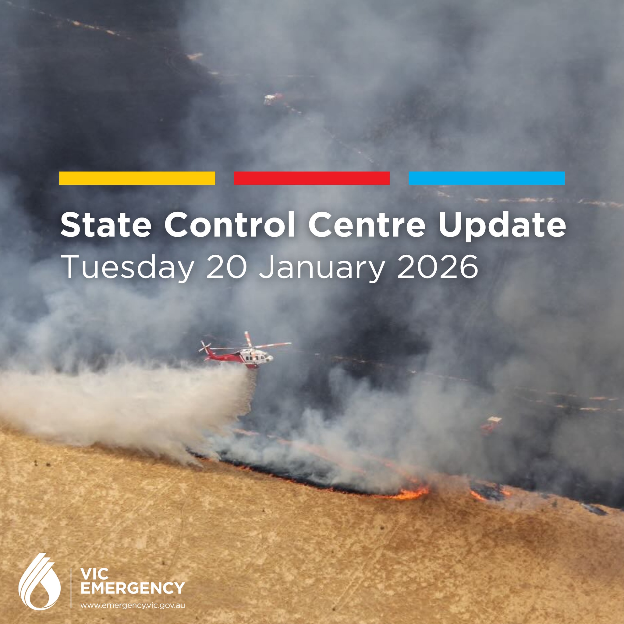 VicEmergency - There are 6 active fires across Victoria,... | Facebook