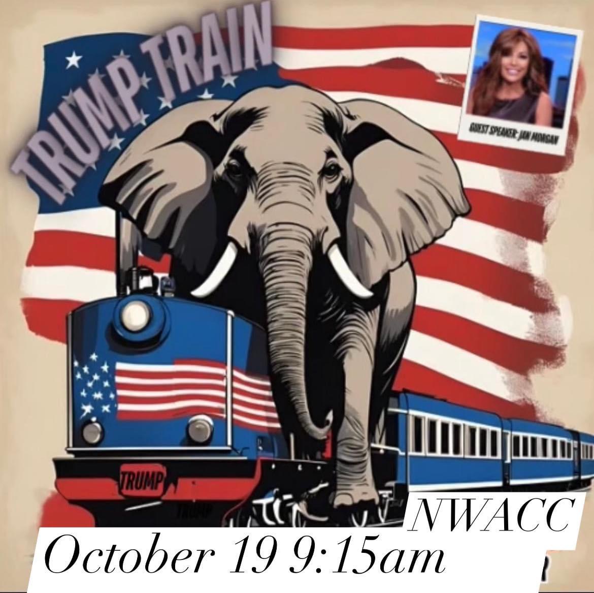 Trump Train 2024 Rally For Freedom~Take America Back