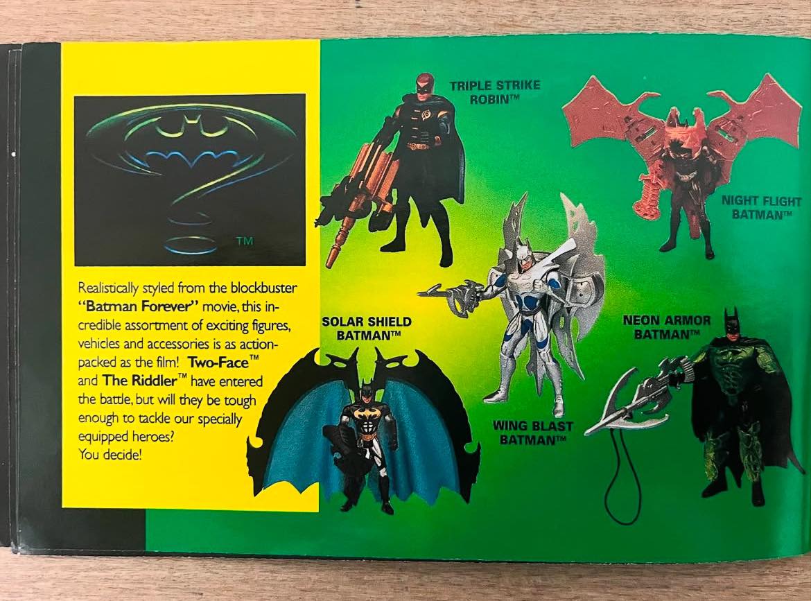 1995 Kenner Batman Forever Ultimate Batcave playset with missile