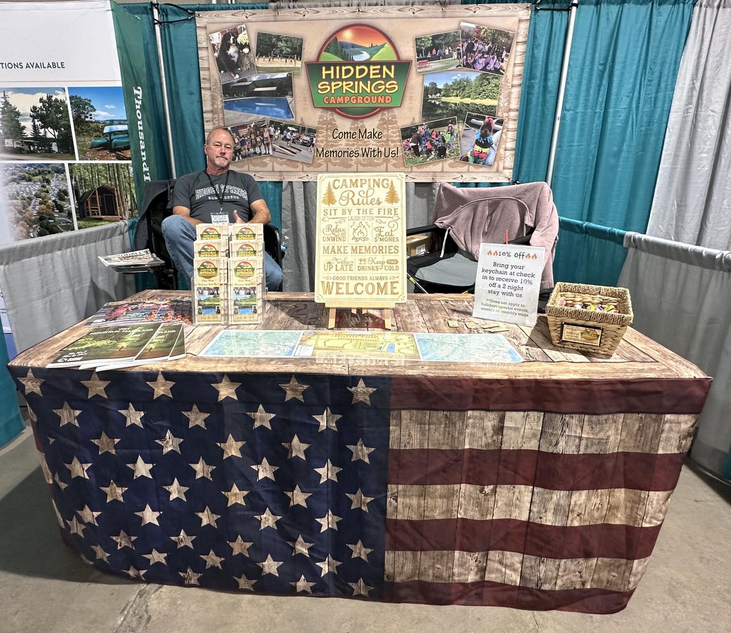 Hidden - Stop by our booth at the Timonium RV show 🔥 | Facebook