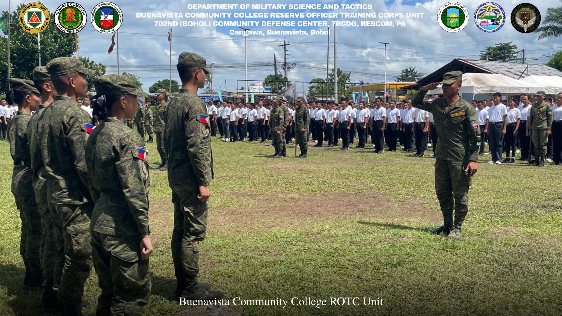 Buenav... - Buenavista Community College Laang Kawal ROTC Unit