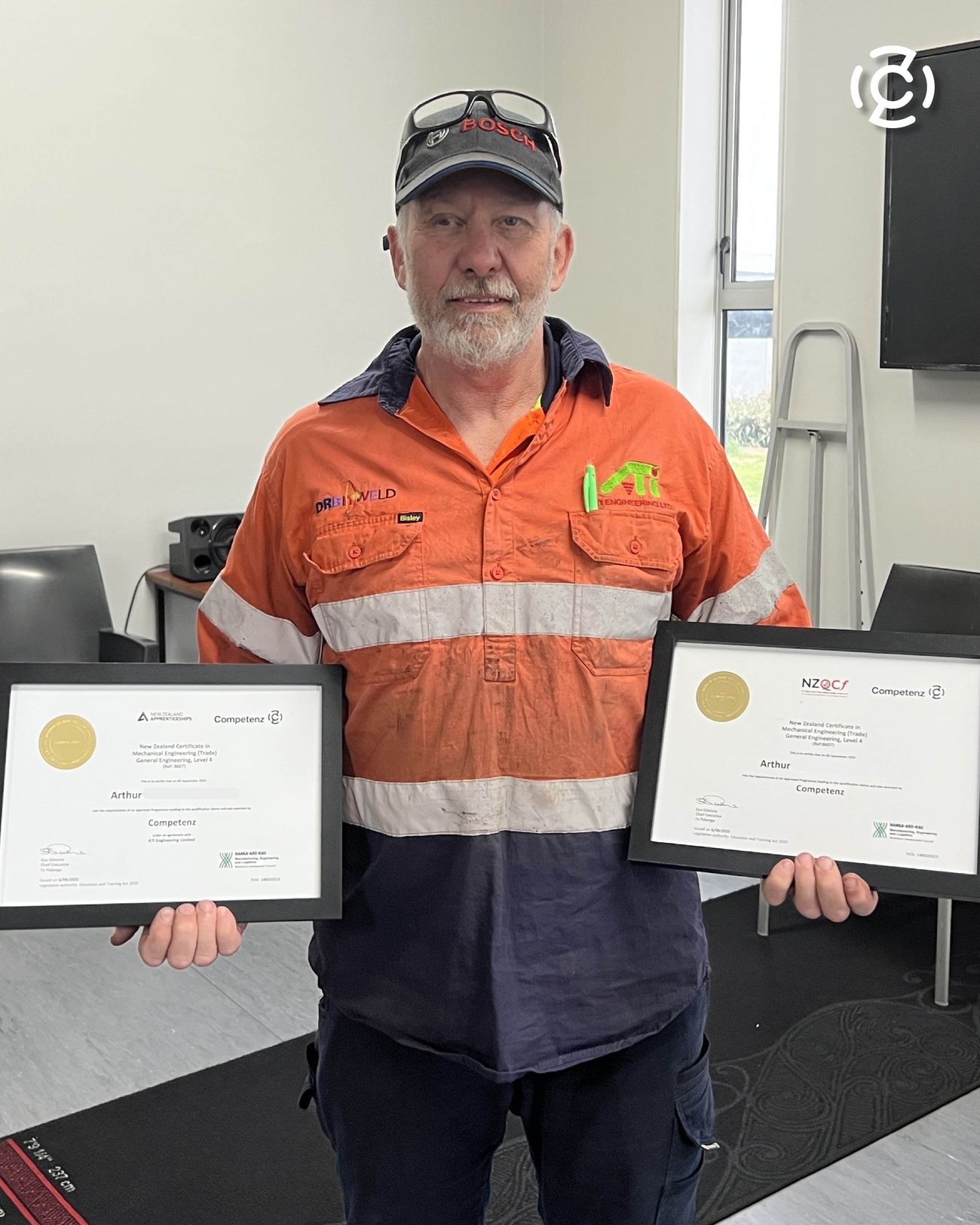 Competenz - We’re proud to acknowledge Sean, who has earned his New ...