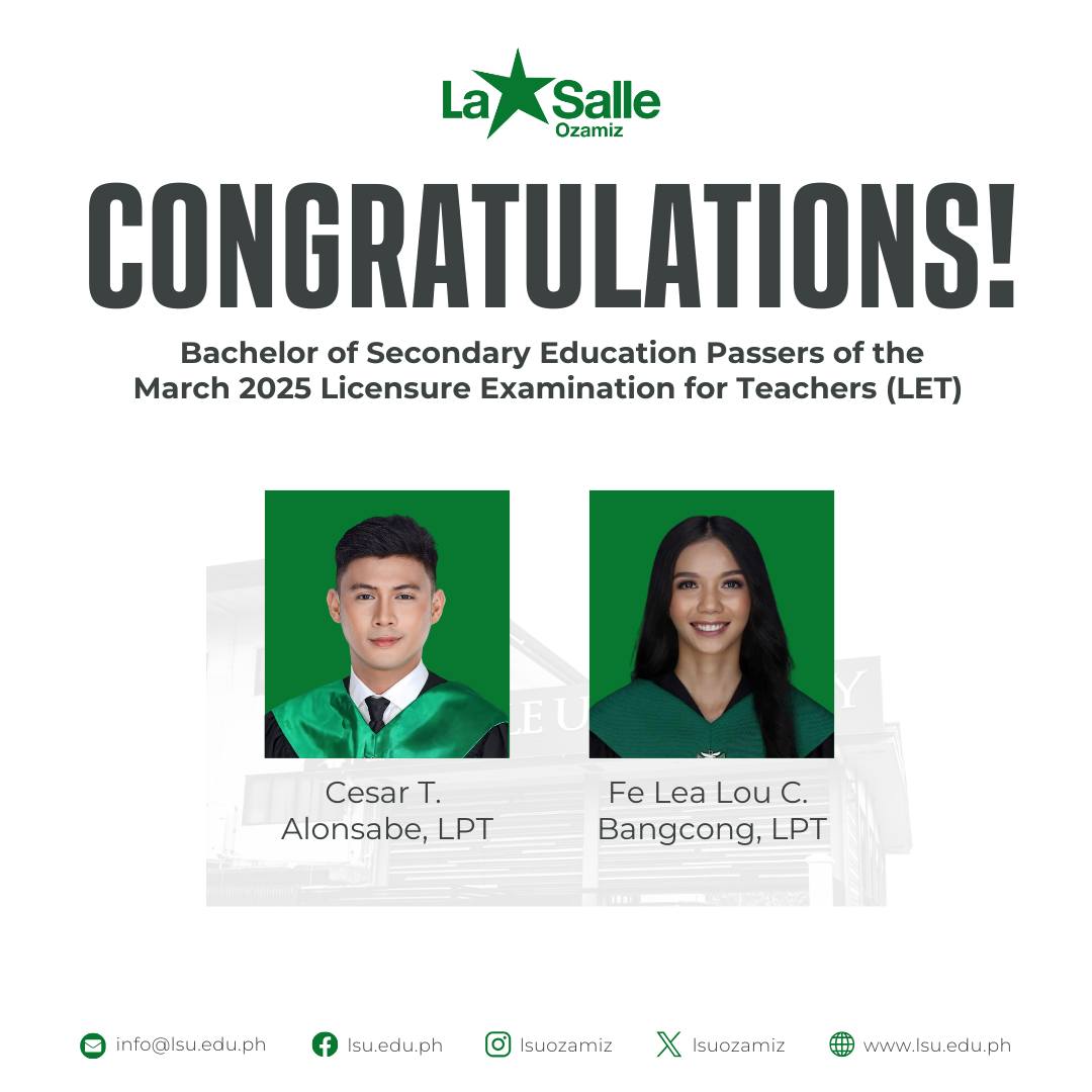 La Salle University -... - La Salle University - Ozamiz